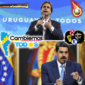 Chicanas. Venezuela y Uruguay