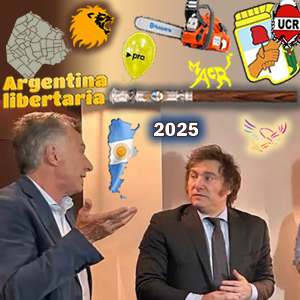 Mauricio y Milei pelean por salir segundos