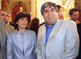 A los Milei les creció Patricia