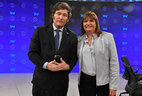 A los Milei les creció Patricia