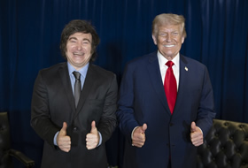 Trump le juega lealmente bien a Milei
